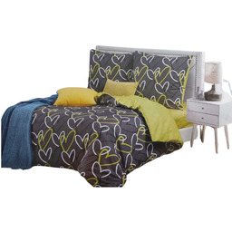 Komplet Posćieli Elway 160X200+70x80CM Satyna-bawełna 100%-NAJWYŻSZA Jakość