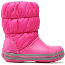 Śniegowce Crocs Winter Puff Boot Kids 14613-6TR Różowy
