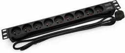 Listwa zasilająca RACK 19'' 9 gniazd PD-9/R