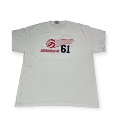 Koszulka męska PORT&COMPANY USA VOLLEYBALL XL