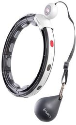 HHM15 HULA HOP BLACK Z MAGNESEM I OBCIĄŻNIKIEM