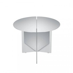 Blomus ORU Stalowy Stolik Pomocniczy M / Srebrny