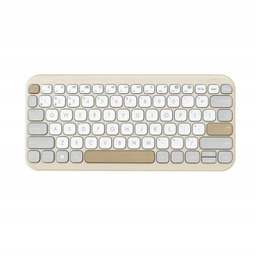 Klawiatura nożycowa Asus Marshmallow KW100 Bt Oat Milk