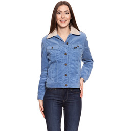 Damska Kurtka Sztruksowa Lee Corduroy Sherpa Rider Jacket