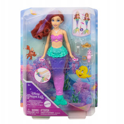 Disney Mała Syrenka Arielka lalka syrenka zmieniająca kolor
