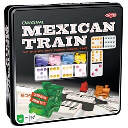 TACTIC Gra logiczna Mexican Train Domino w puszce