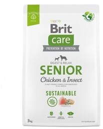 Brit Care Dog Sustainable Senior Chicken & Insect