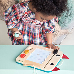 Drewniana tablica do rysowania znikopis Wilk Louis 83473