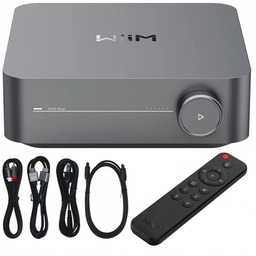 WiiM Amp - Zintegrowany wzmacniacz stereo z odtwarzaczem