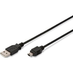 ASSMANN Kabel USB-A - Mini USB-B AK-300108-018-S 1.8
