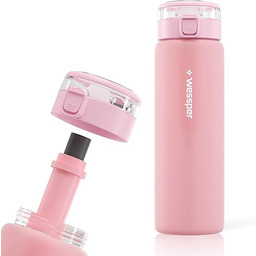 WESSPER Butelka na napoje ze szkła, 680 ml,