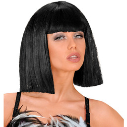 Peruka czarna Showgirl - 1 szt.