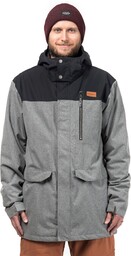 kurtka zimowa męska HORSEFEATHERS HORNET JACKET (gray melange)