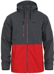 kurtka męska HORSEFEATHERS CLOSTER II JACKET Phantom/Lava Red