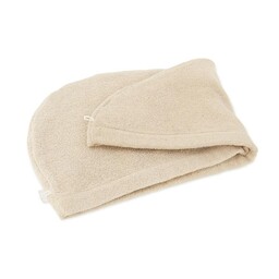 Zwoltex Turban kąpielowy do sauny 70x31 beżowy tkanina