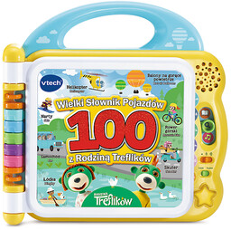 Vtech Wielki Słownik Pojazdów Z Rodziną Treflików 61799