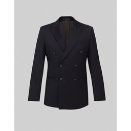 Pakamera Marynarka dwurzędowa marradi II granatowa slim fit