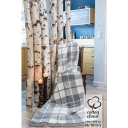 Unia - Cotton Cloud Koc bawełniany akrylowy 150x200