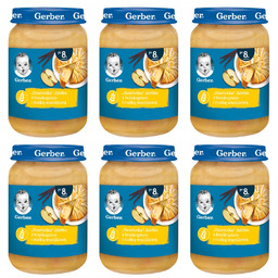 Gerber Szarlotka Jabłka z biszkoptem i wanilią po