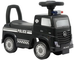 MILLY MALLY Jeździk Mercedes-Benz Actros Police Czarny