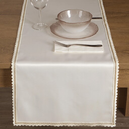 Bieżnik z haftowanym zdobieniem OJV-01