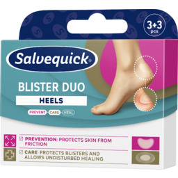 Salvequick plastery na pęcherze Blister DUO Heels -