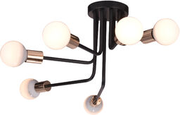 Candellux SPILL 36-56542 plafon lampa sufitowa czarny +