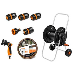 Wózek Daily z wężem 1/2" 20 m pistoletem