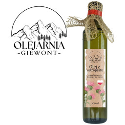 Olej Z Ostropestu 500 Ml Olejarnia Giewont