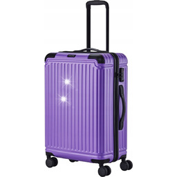 Walizka średnia Travelite Cruise 67 cm fioletowa