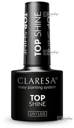 CLARESA - TOP SHINE - Błyszczący top hybrydowy