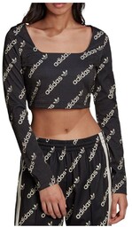 Koszulka damska Adidas Long Sleeve Crop sportowa