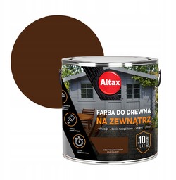 Altax Farba Do Drewna 2,5L Ciemny Brązowy