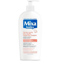 MIXA BABY Żel do mycia ciała i włosów