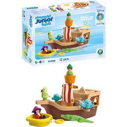 PLAYMOBIL JUNIOR & Disney Statek piracki Peter Pans,