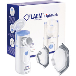 Inhalator membranowy przenośny FLAEM LightNeb Biało-niebieski