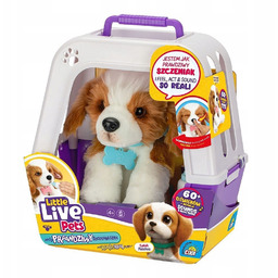 Piesek Szczeniak Z Transporterem Little Live Pets Zabawka
