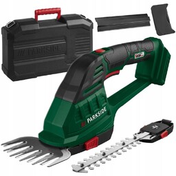 Parkside Akumulatorowe nożyce do trawy i krzewów 2w1