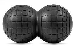 Piłeczka do masażu EVA podwójna czarna