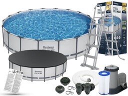 Basen Bestway 549x122 Ogrodowy Stelażowy 56462