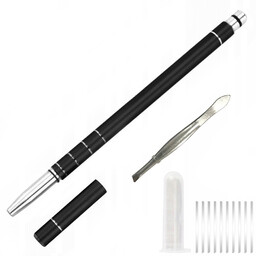 Brzytwa razor ołówek fryzjerski do konturowania zarostu włosów