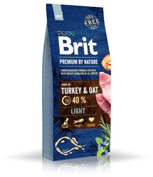 Karma dla psów BRIT PREMIUM BY NATURE LIGHT