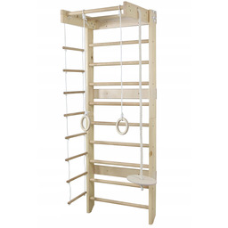 drabinka gimnastyczna Skandi drewno