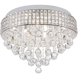 Lampa sufitowa kryształowa CAPRI L 19027-L - Zuma