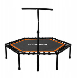 Trampolina Fitness Z Uchwytem Antypoślizgowa Powierzchnia Trening GymBeam