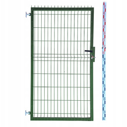 Furtka 170cm zielona Panelowa RAL6005 ogrodzeniowa 173cm