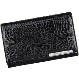 Damski portfel wzór skóra krokodyla od Gregorio