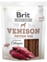 Brit Meaty Jerky Snack Protein Bar Dziczyzna /