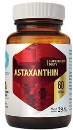 Hepatica, Astaxanthin (Astaksantyna), Suplement diety, 60 kaps. wege