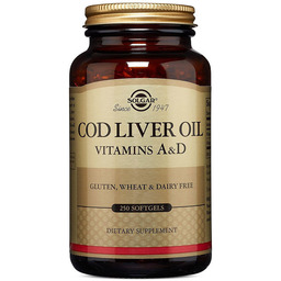 Suplement diety, Solgar Cod Liver Oil Vitamins A&d